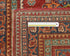 11 Feet Red Kazak Afghan Hand Knotted Wool Runner Rug